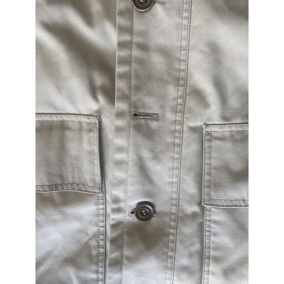 Vintage Zero King Overcoat Mens 44 Brown Wool USA Plaid Lined Missing Button - Picture 5 of 8